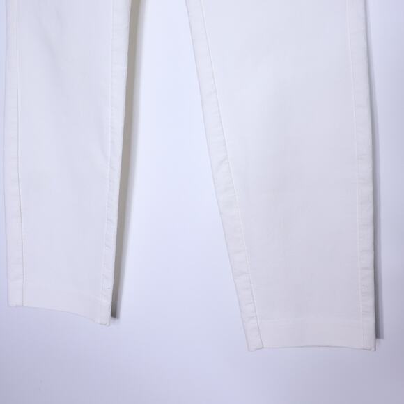 RAG & BONE Simone Ankle Length Pants White Elastic Waist Trouser Women's 2 - Picture 5 of 11